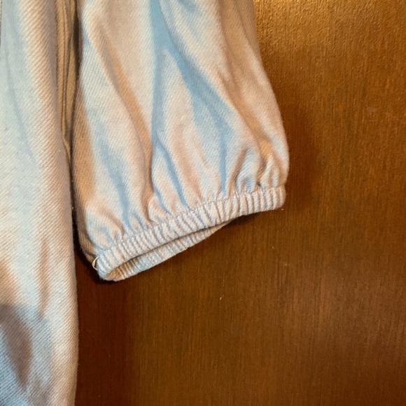 Super Soft Light Blue Tie Top - Picture 3 of 8